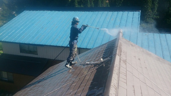 高山村・K様邸｜屋根塗装｜高圧洗浄を行いました！ (3)