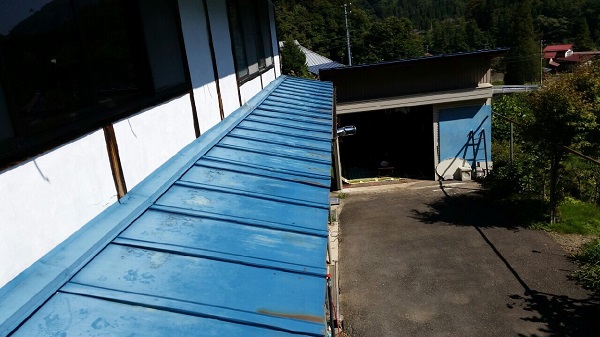 高山村・K様邸｜屋根塗装｜ファイン4Fルーフ使用2 (5)