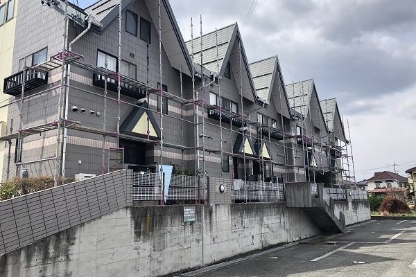 長野県長野市アパート｜遮熱塗料での屋根塗装 (1)