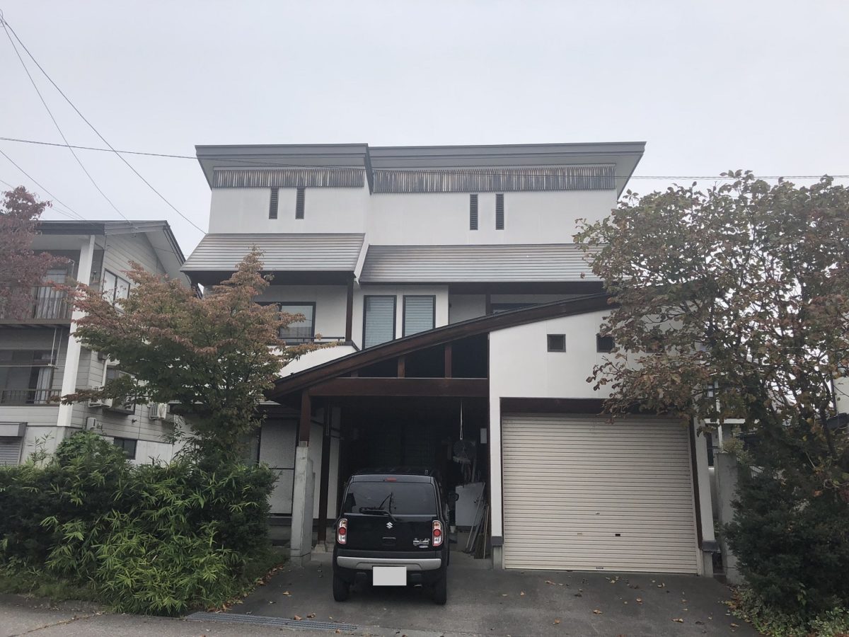 長野県飯山市・K様邸｜屋根塗装・外壁塗装 (2)