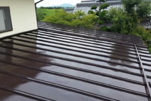 長野県下高井郡木島平村・S様邸　屋根塗装(ファインルーフII使用) (5)